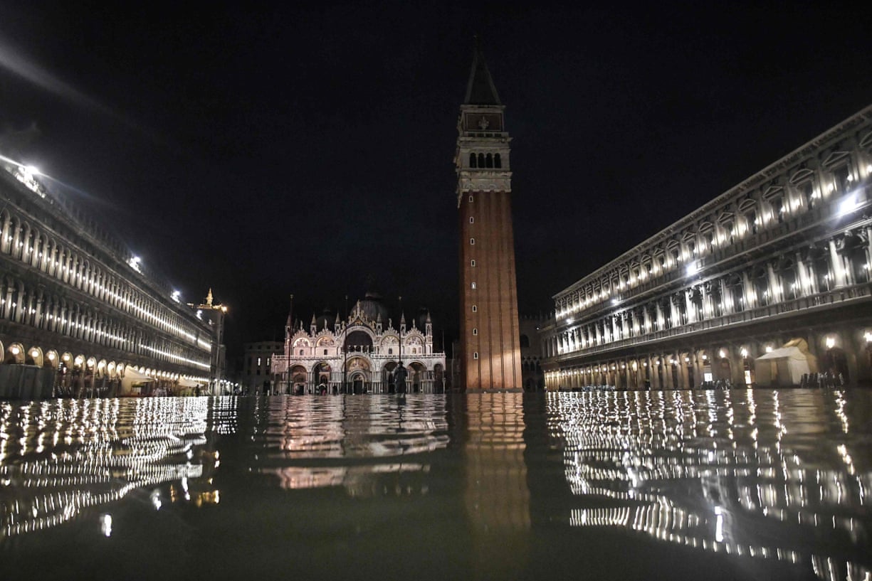 Venecia Sufre Su Peor Inundaci N Desde Efekto Tv